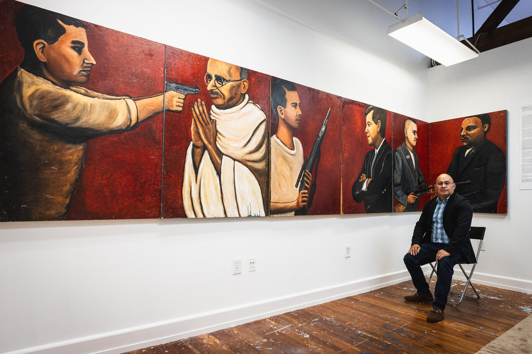 Will Hernandez outside Kress Contemporary, Tampa